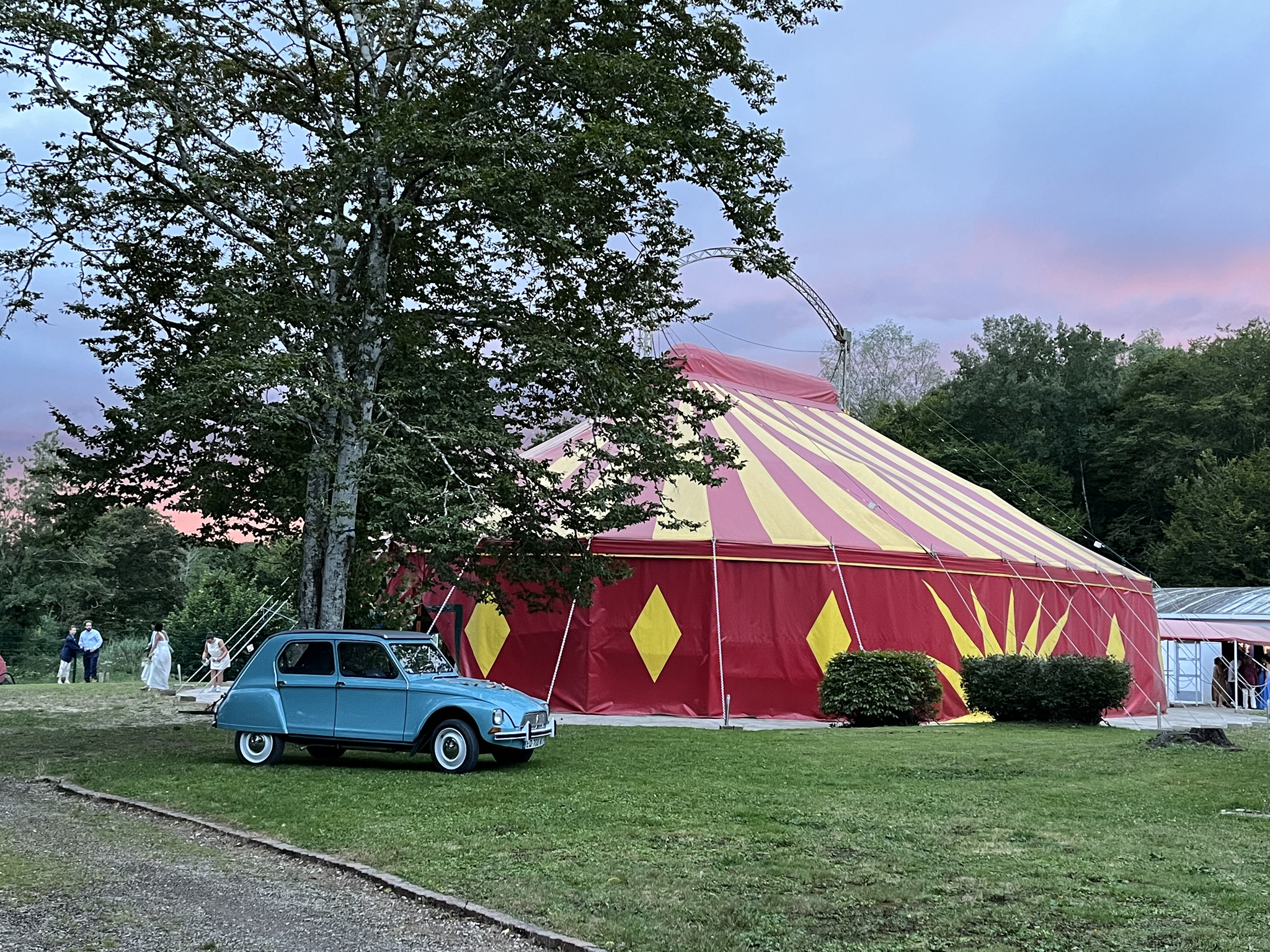 Parc Jardin domaine Utopia mariage Bourgogne